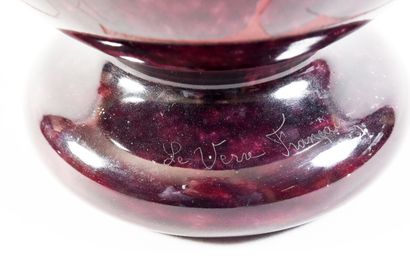 LE VERRE FRANCAIS
« Dahlias » circa 1923-1926
Haut...