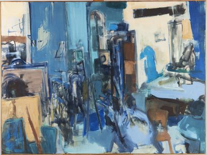 LECUN Serge
Sans titre,
Hst sbd, 97 x 130...