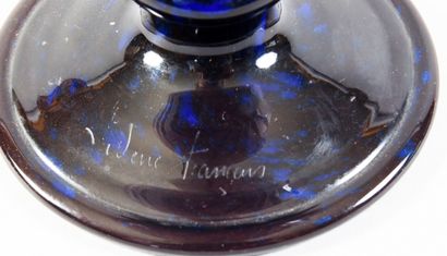 LE VERRE FRANCAIS
« Palmettes » circa 1927-1928
Haut...