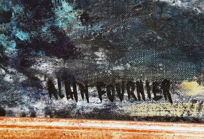 FOURNIER Alain (1931 - 1983)
Allée cavalière,
Hst...