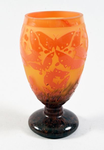 LE VERRE FRANCAIS (dans l'esprit de), copie,
«Papillons...