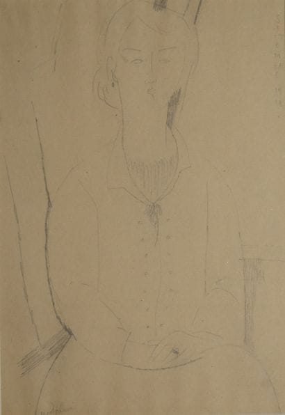 MODIGLIANI Amedeo (1884 - 1920)
Portrait...