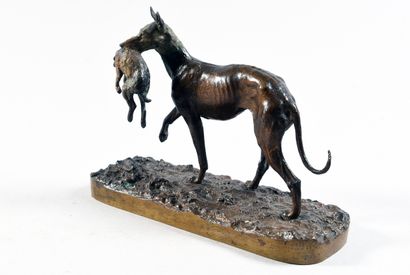 FRATIN Christophe (1801-1864), d'après, 
Lévrier...