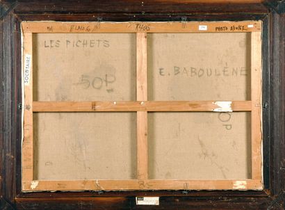 BABOULENE Eugène (1905 - 1994)
Les pichets,...