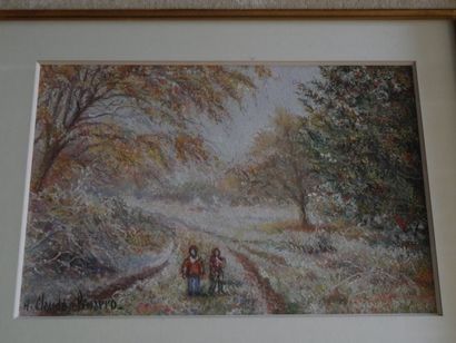 Hugues Claude PISSARRO (né en 1935)
Paysage...