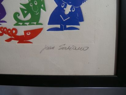 SARIANO Jean The New Yorker, artist's proof,...