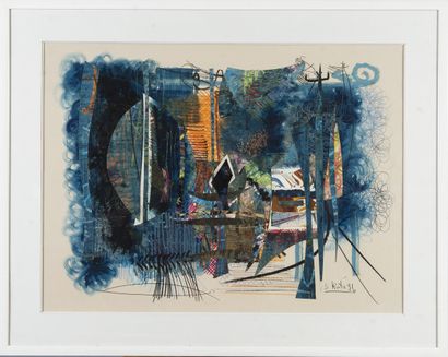 KEITA Souleymane (1947 - 2014) Untitled 1991,...