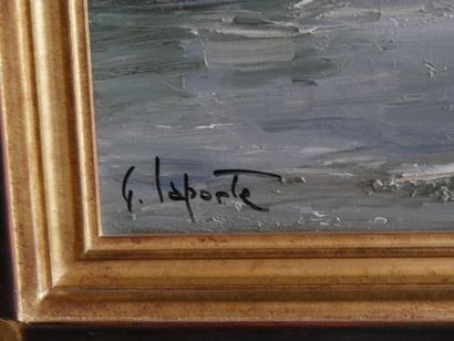 LAPORTE Georges (1926-2000)
Bord de mer en...