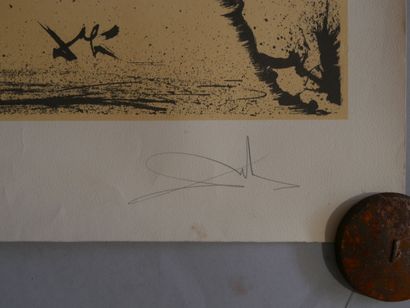DALI Salvador (d'après) - Homme tourbillon,...