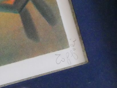 TOFFOLI La vendéenne, Lithograph, Framed...