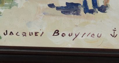 BOUYSSOU Jacques (1926 - 1997)
Barques sur...