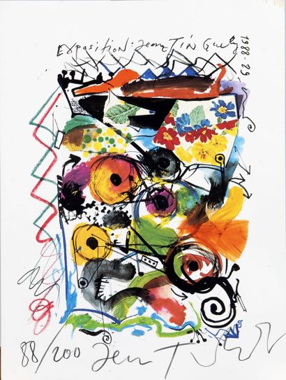 TINQUELY Jean (1925 - 1991) Exhibition Jean...