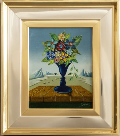 SPIRO Georges (1909 - 1994)
Vase of flowers...