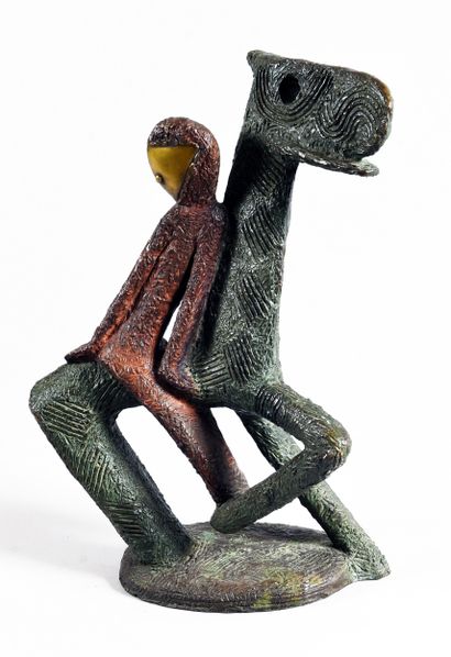 LAMBERT-RUCKI Jean (1888 - 1967) Cavalier,...
