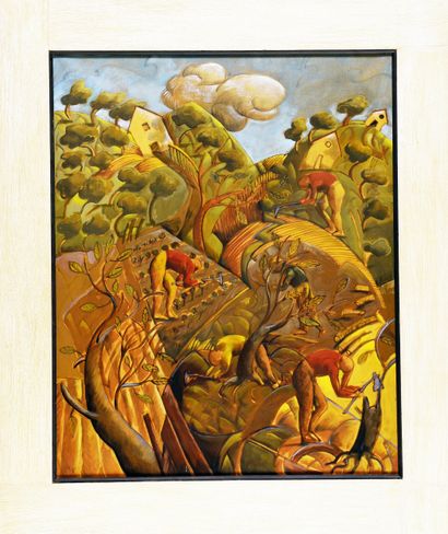 CEYTAIRE Jean-Pierre (born 1946) Men at work,...