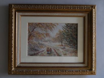 Hugues Claude PISSARRO (né en 1935)
Paysage...