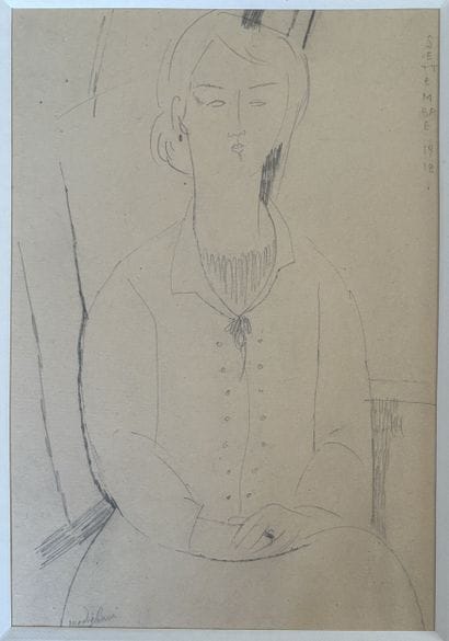 MODIGLIANI Amedeo (1884 - 1920)
Portrait...