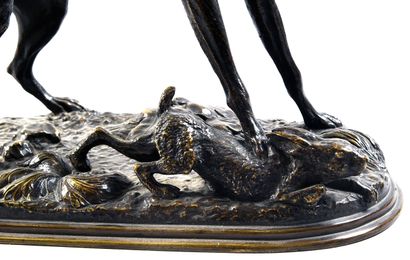 MENE Pierre-Jules (1810-1879), d'après, 
Lévrier...