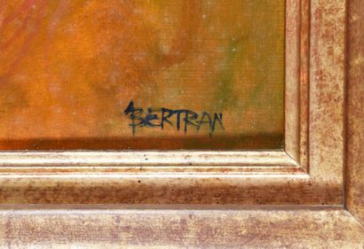 BERTRAN André (1929 - 2003) Jeune femme au...