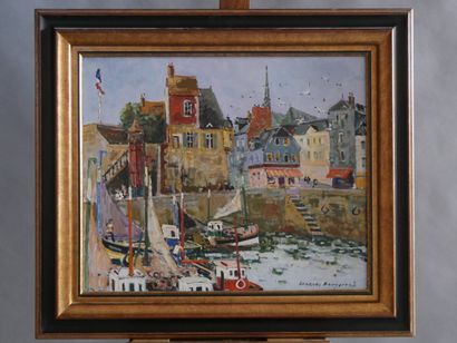 BOUYSSOU Jacques (1926-1997)
Honfleur La...