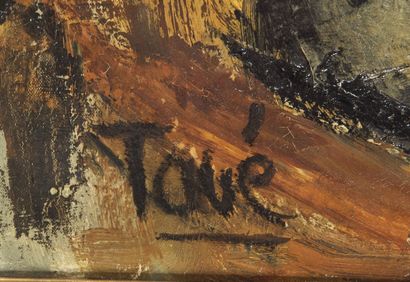 TAVE Georgette (1925 - 2008) Portrait de...