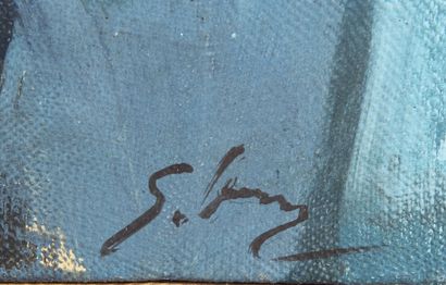 LECUN Serge
Sans titre,
Hst sbd, 97 x 130...