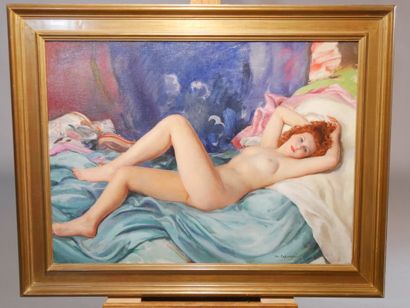 EHLINGER Maurice (1896 - 1981)
Nu au drap...