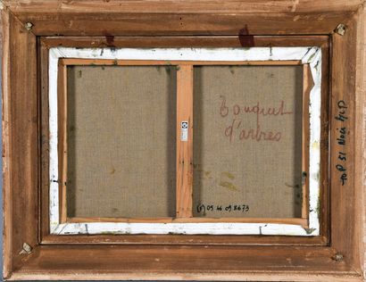 JOUENNE Michel (1933 - 2021) Bouquet d'arbres,...