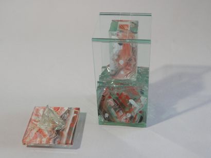 SAILLARD Hugues
Coffre rectangulaire en verre...