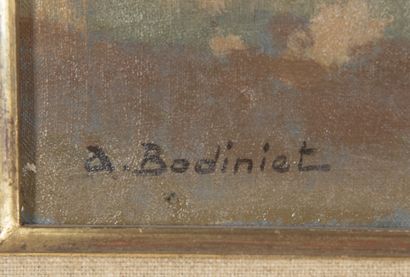 BODINIET André (XXe siècle)
Paysage du Sahel...