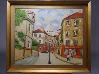COLL Raymond (born 1953) Rue de Montmartre,...