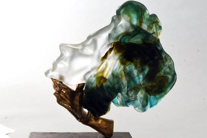 LOHE Yves
Main sur un visage,
Sculpture en...