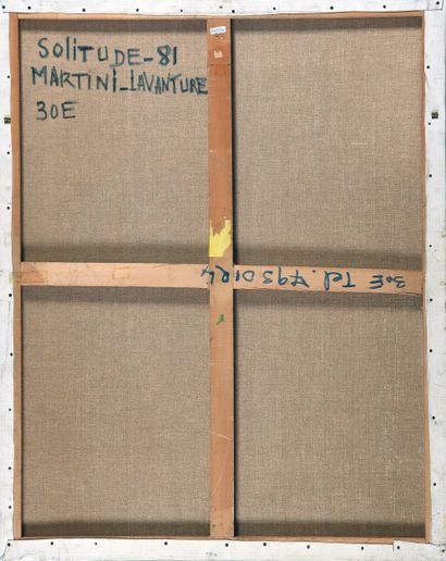 MARTINI - LAVANTURE
Solitude 81, 
Hst sbg,...