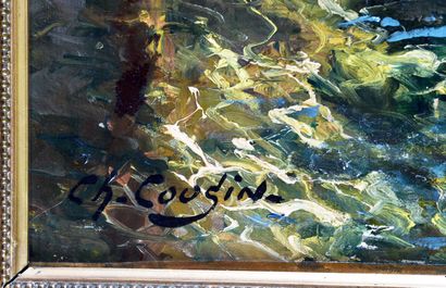 COUSIN Charles (1904 - 1972)
Canal à Venise,
65...