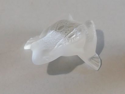 LALIQUE France - Grenouille en cristal en...