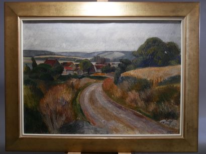 NEILLOT Louis (1898 - 1973)
Paysage à Laudemarière,
Hst...
