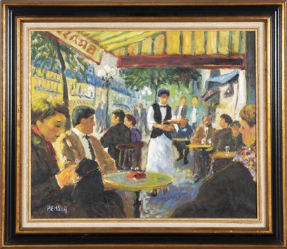 PERSIA Alfred (1933 - 2021)
Tribute to Renoir,
Hst...