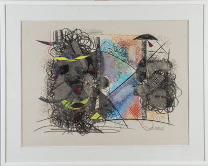 KEITA Souleymane (1947 - 2014) Untitled 1991,...