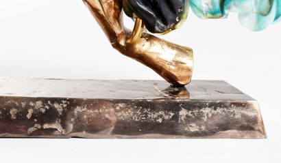 LOHE Yves
Main sur un visage,
Sculpture en...