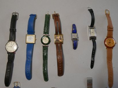 Lot de montres dont oméga.