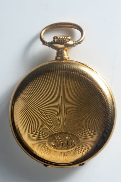 ZENITH. Montre gousset et contre boîtier...