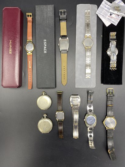 Important lot of watches: gousset, jazz etc...