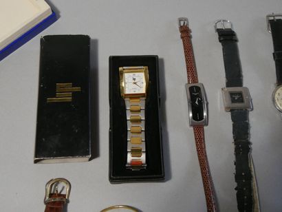 Lot de montres dont oméga.