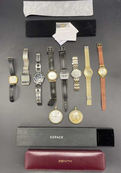 Important lot of watches: gousset, jazz etc...