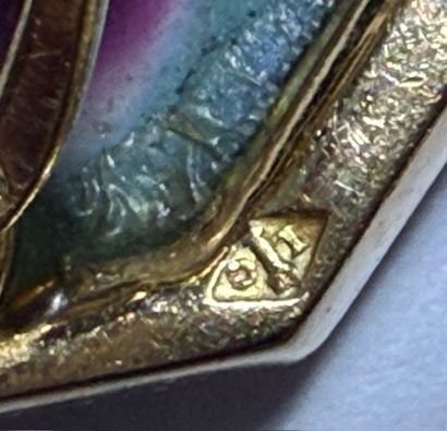 JEAN VENDOME. Paire de boucles d’oreilles...