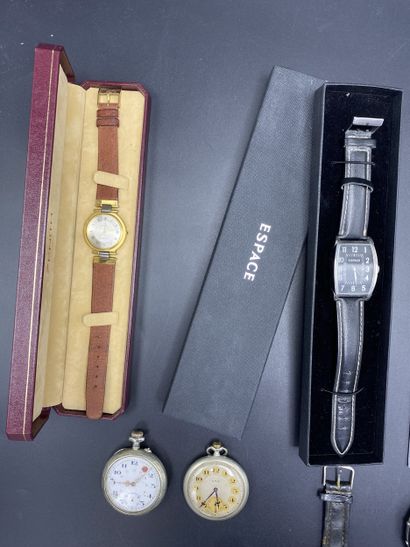 Important lot of watches: gousset, jazz etc...