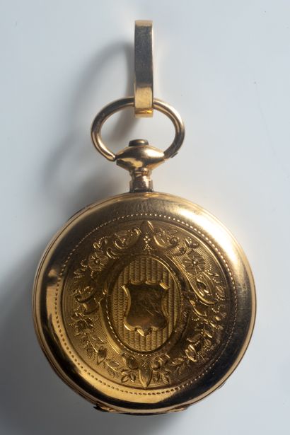 Petite montre gousset ou de col et contre...