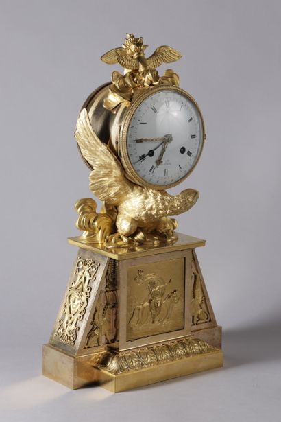 Pendule à quantièmes, dite à l’aigle de Jupiter,...