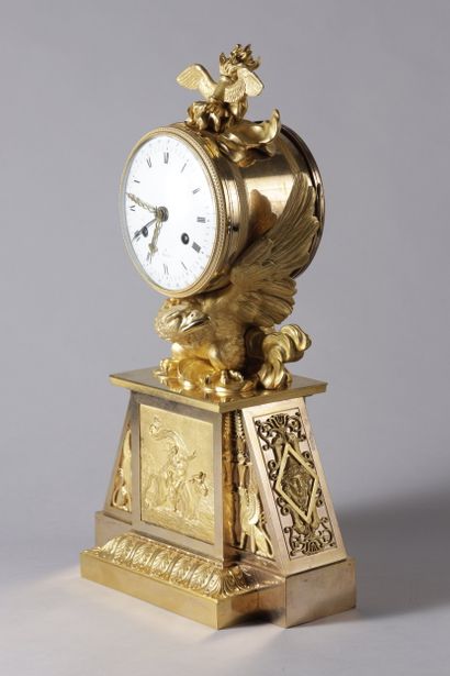 Pendule à quantièmes, dite à l’aigle de Jupiter,...