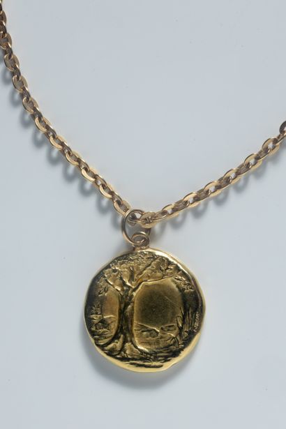 L.TRICARD. Importante médaille dite de fidélité...